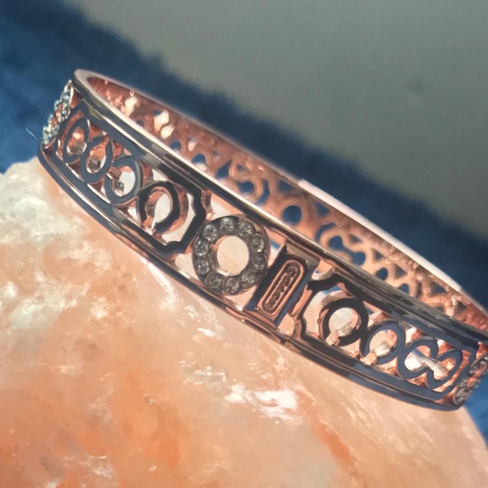 Coach signature bracelet